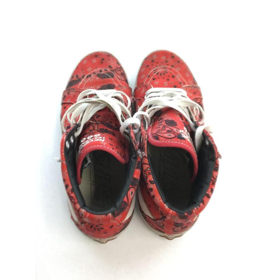 REVENGE X STORM◆HI CUT SNEAKERS RED-PAISLEY/ハイカットスニーカー/28cm/RED｜ssol-shopping｜03