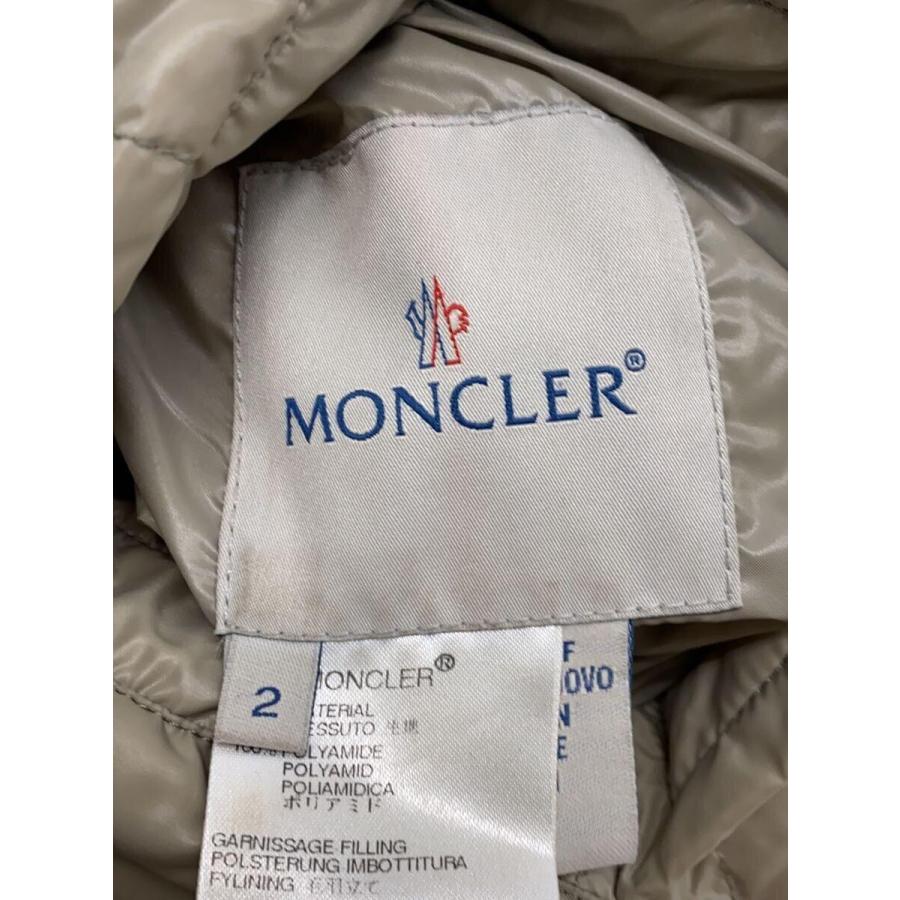 しろ MONCLER◇BENJAMIN REVERSIBLE/リバーシブルダウン/2/ナイロン/BLK