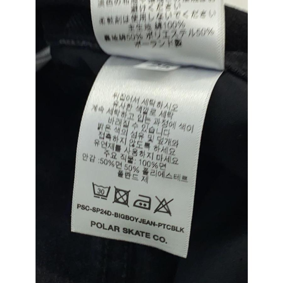POLAR SKATE CO.◆big boy jeans/ストレートパンツ/M/デニム/BLK/無地//｜ssol-shopping｜07