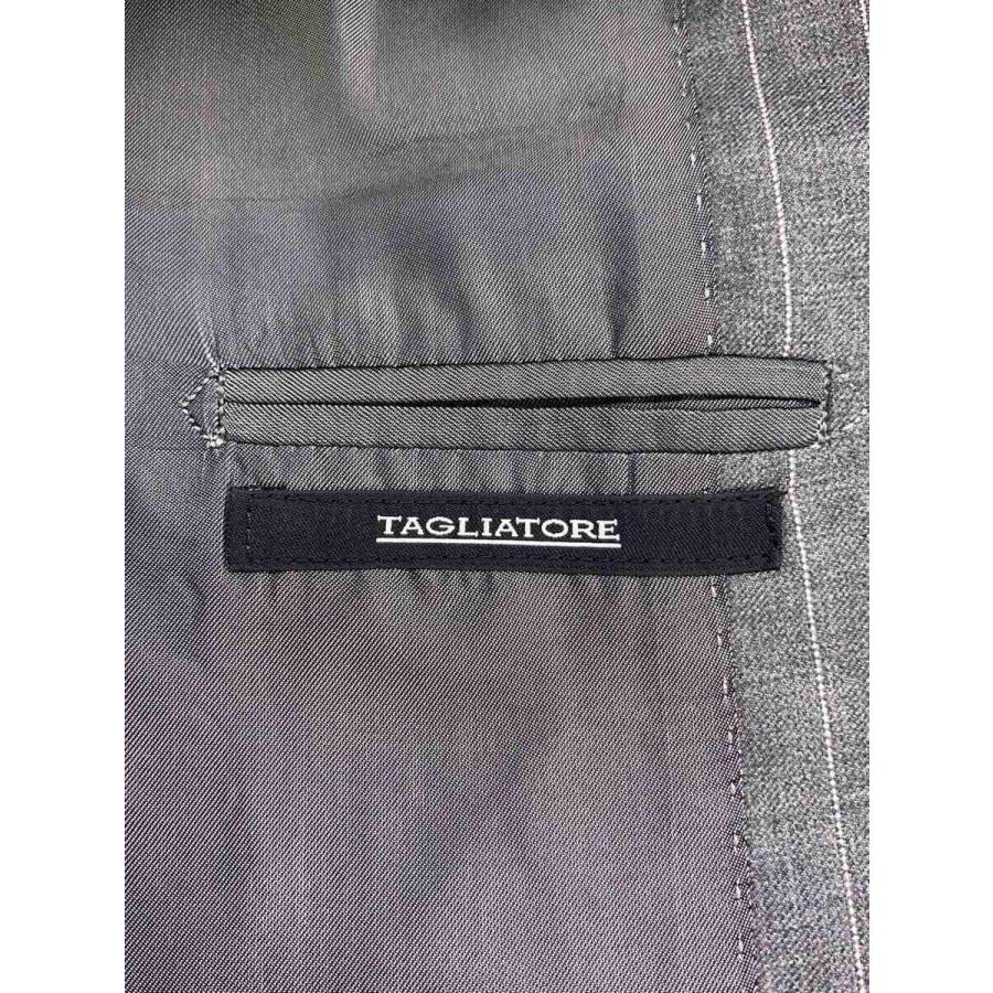 <美品>TAGLIATORE ダークグレー ウール スリーピース サイズ46 美品>TAGLIATORE 3ピース グレー ウール スーツ サイズ46