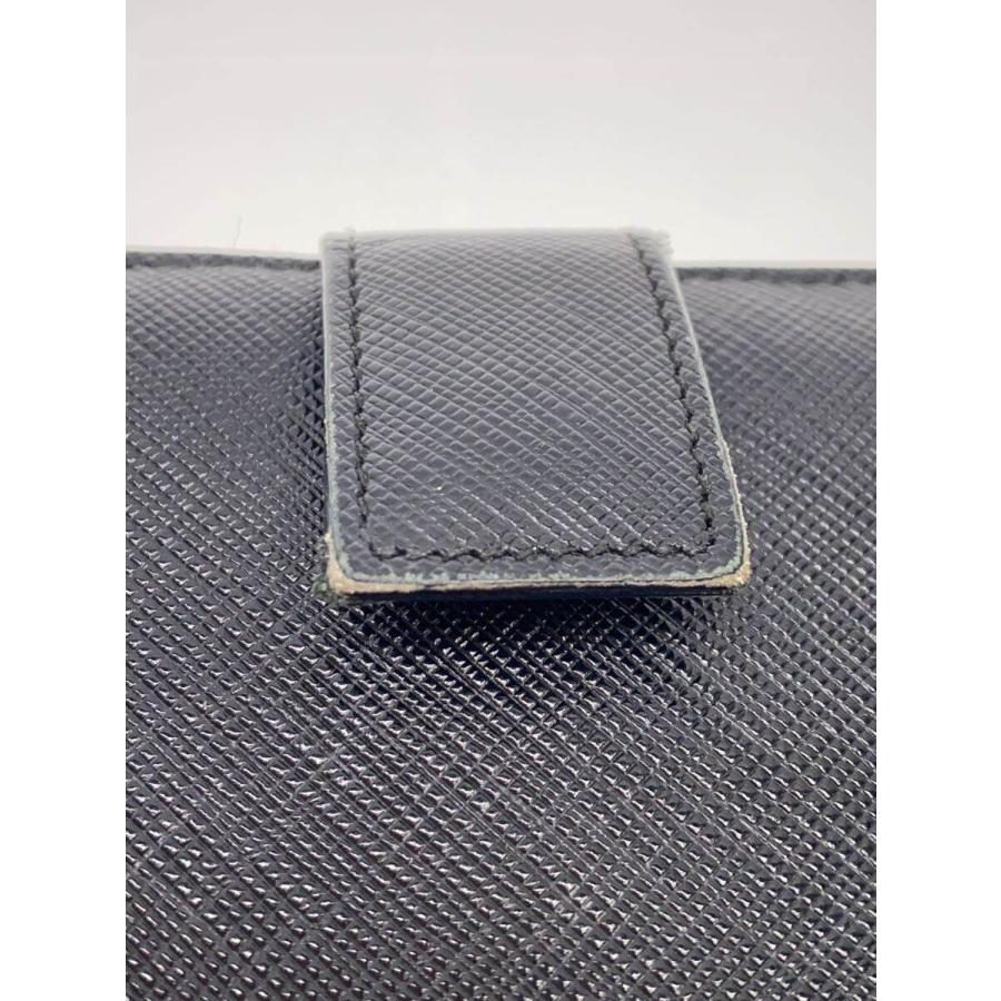Salvatore Ferragamo◇長財布/ガンチーニクリップ/BLK/レディース/使用 