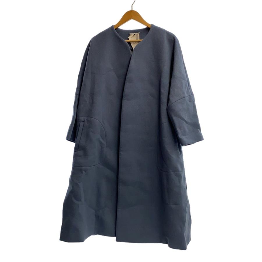 ebure◇コート/36/ウール/BLU/3210200185 : セカンドストリートYahoo