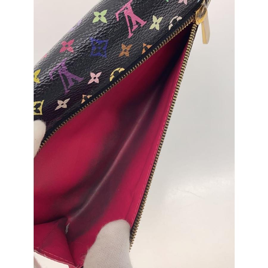LOUIS VUITTON◇ポルト・フォイユ・ウジュニ_モノグラム・マルチカラー