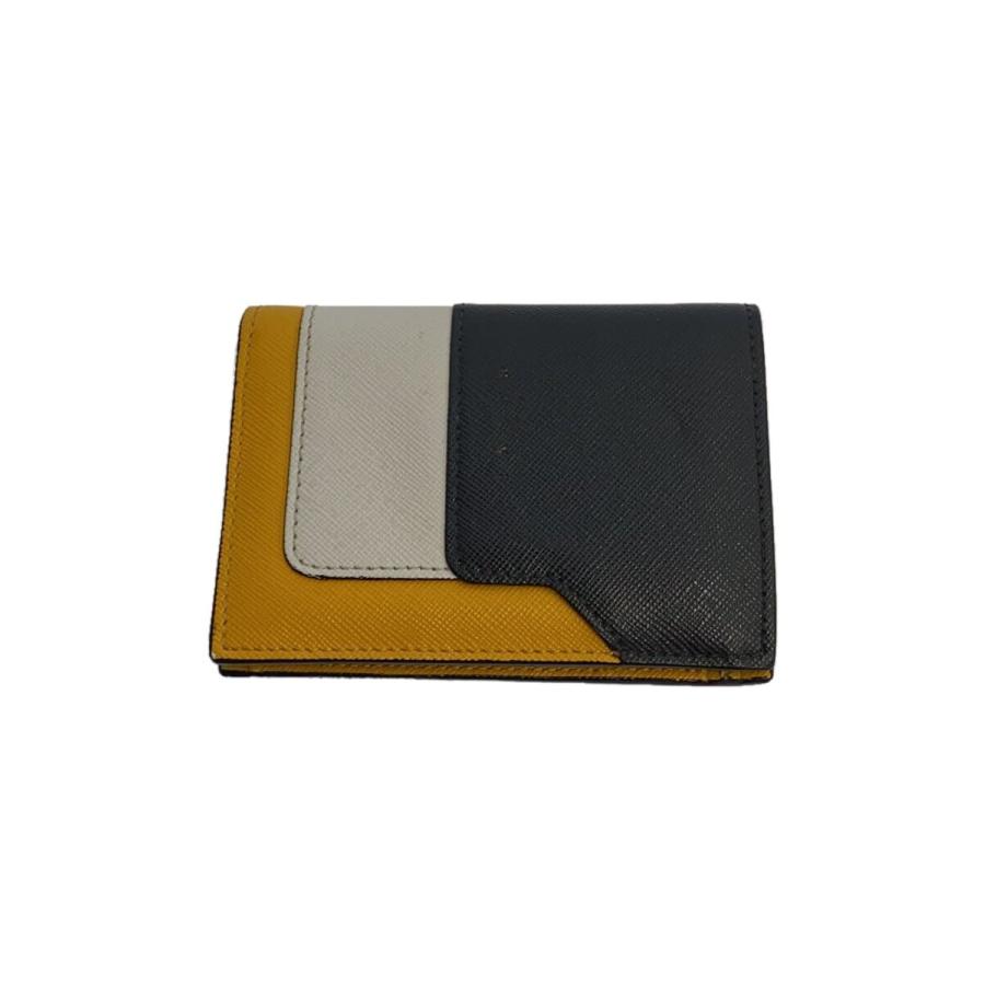 MARNI◇2つ折り財布/レザー/マルチカラー/レディース/PFMOQ14U13 LV520