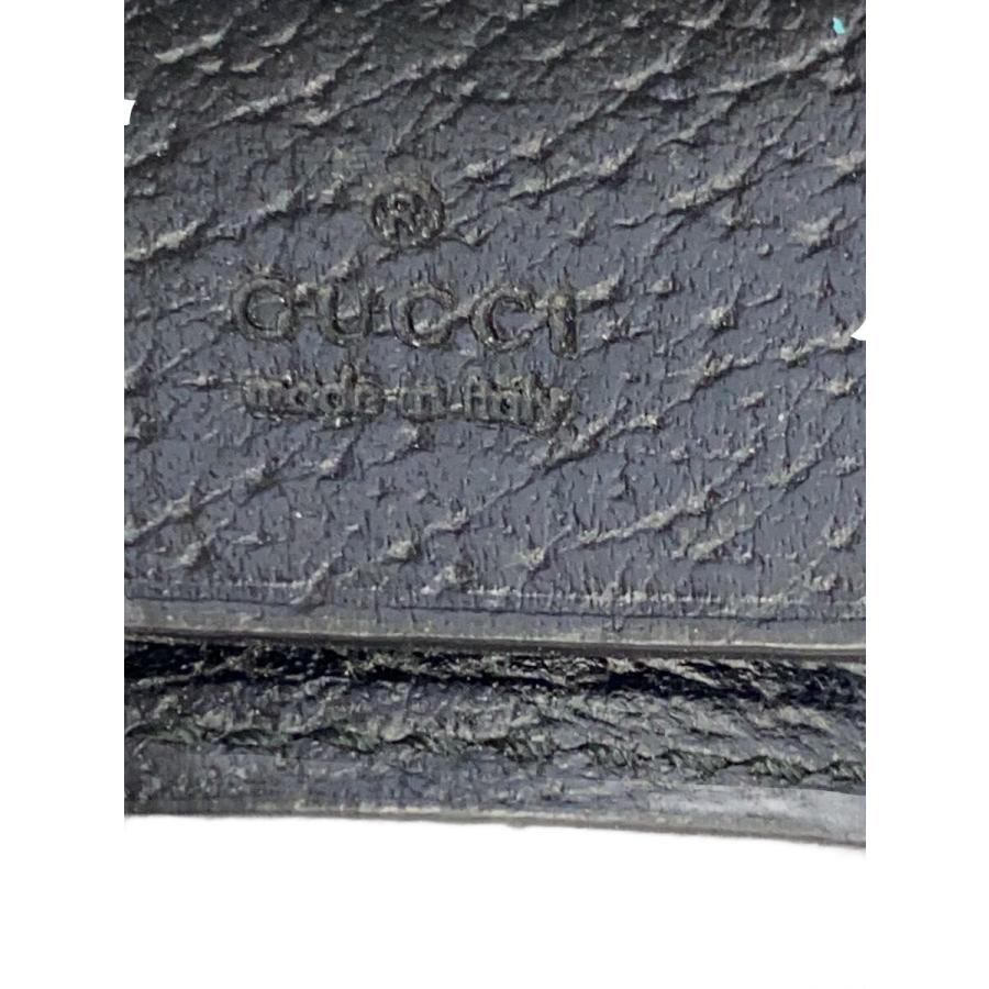 GUCCI◇6連/BEE/蜂モチーフ/キーケース/レザー/BLK/メンズ : セカンド