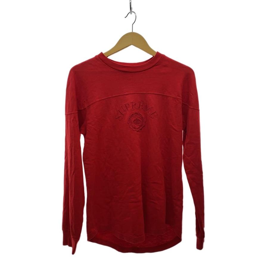 Supreme 長袖カットソー レッド Supreme◇長袖Tシャツ/S/コットン/レッド : セカンドストリートYahoo