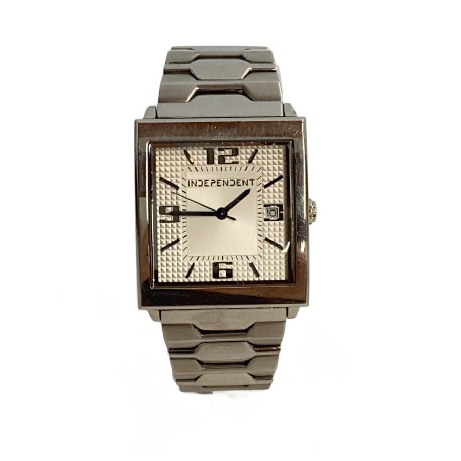 INDEPENDENT◇クォーツ腕時計/アナログ/SLV : セカンドストリートYahoo