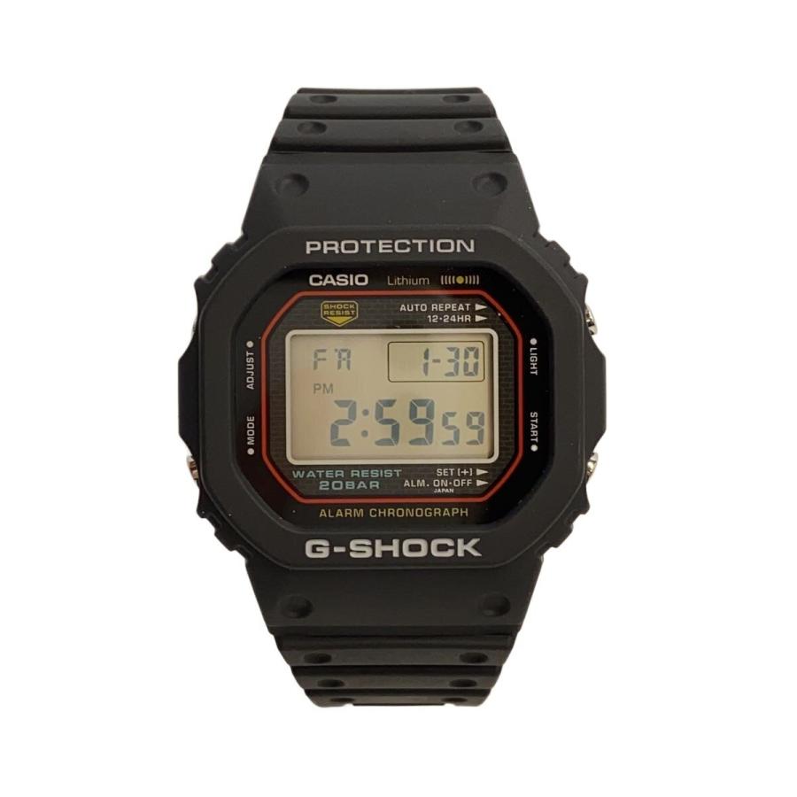 CASIO◇クォーツ腕時計・G-SHOCK/デジタル/ラバー/BLK/KHK 【公式通販】