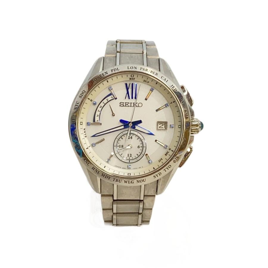 SEIKO◇ブライツ/エターナルブルー限定モデル/ソーラー腕時計/アナログ