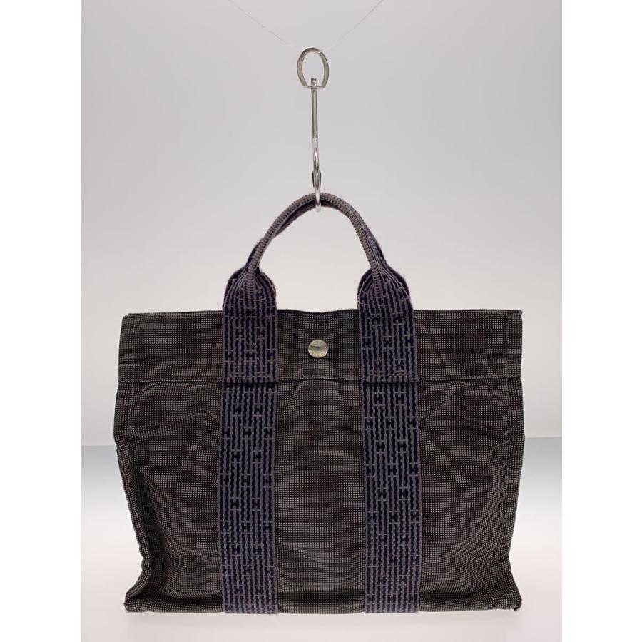 HERMES◇エールライン/ハンドバッグ/GRY : セカンドストリートYahoo!店