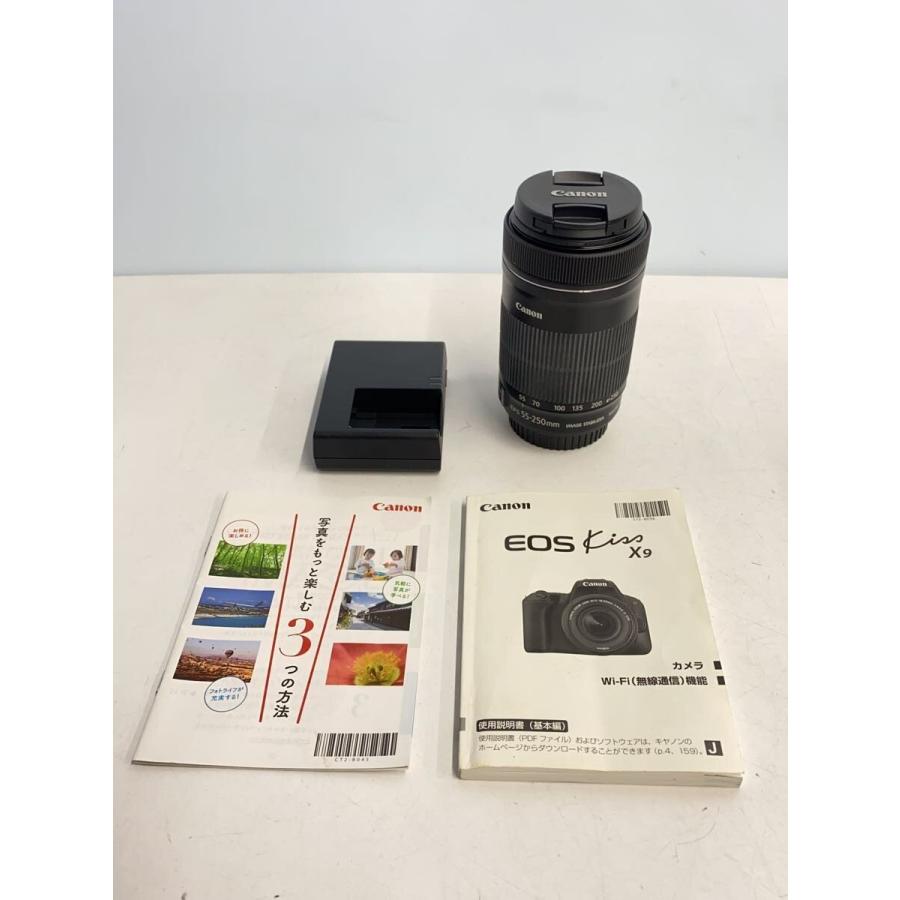 CANON◇デジタル一眼カメラ EOS Kiss X9 ダブルズームキット DS126671