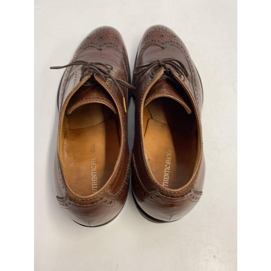 Authentic◇authentic shoe&co/ウイングチップ/ドレスシューズ/--/BRW