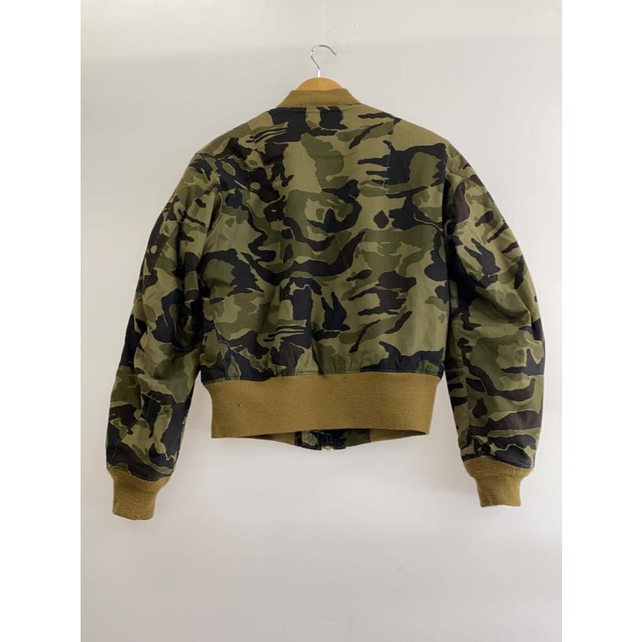 EVISU◇旧エヴィス/ファー/ブルゾン/38/コットン/KHK/ボンバー 