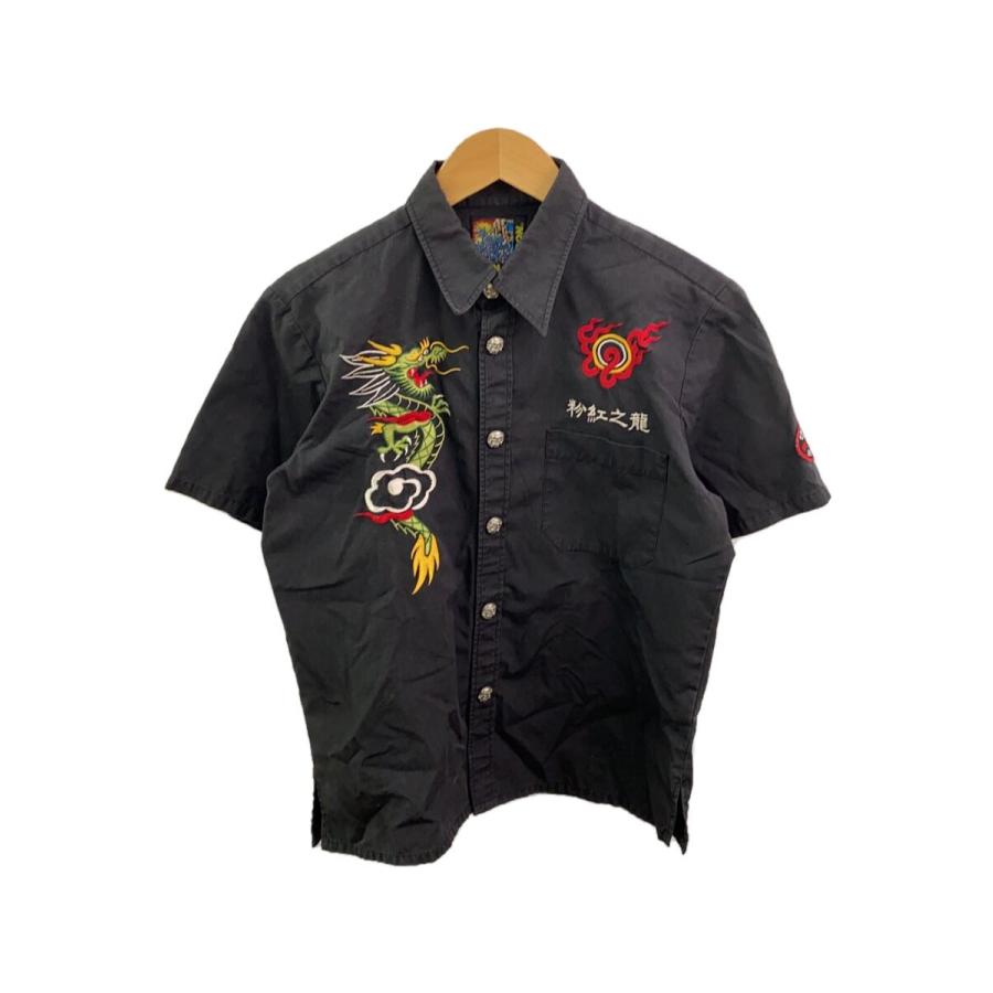 CREAM SODA◇半袖シャツ/M/コットン/BLK : セカンドストリートYahoo!店