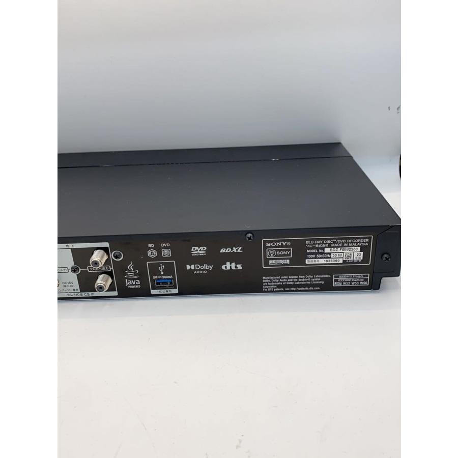 SONY◇ブルーレイレコーダー BDZ-FBW2200// : セカンドストリートYahoo 