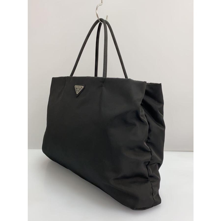 PRADA◇テスート/状態考慮/トートバッグ/ナイロン/BLK/K4287