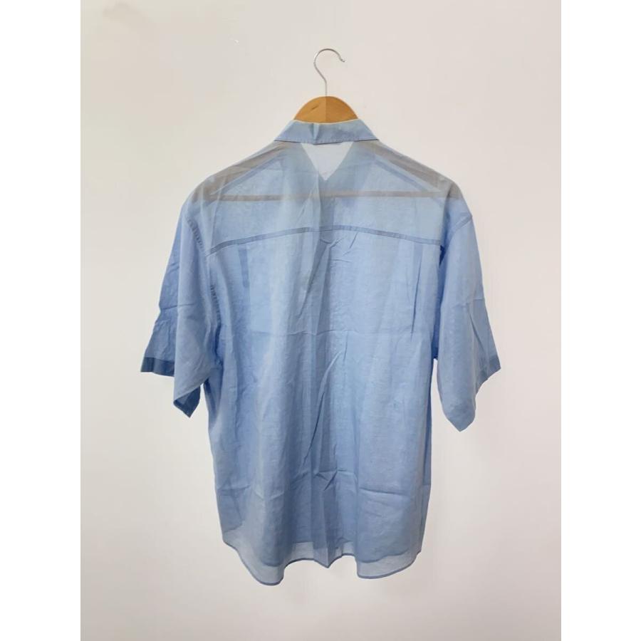 AURALEE◇HARD TWIST FINX ORGANDY HALF SLEEVED SHIRT/4/コットン