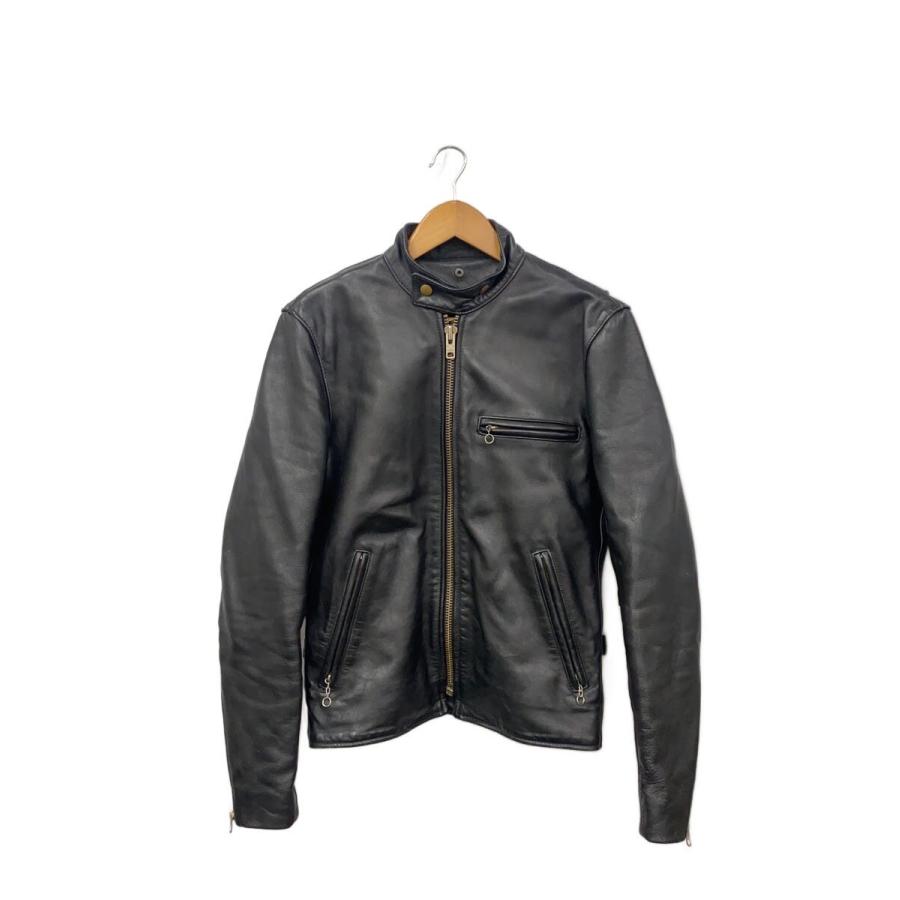 ＧＷセール VANSON シングル ライダースジャケット 34 VANSON◇Model B/シングル/34/牛革/BLK : セカンドストリートYahoo!店