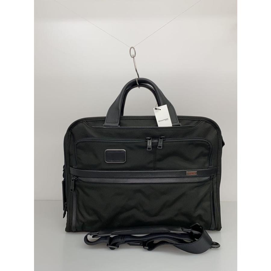 TUMI◇ALPHA3 オーガナイザー・ポートフィリオ・ブリーフ/ナイロン/BLK