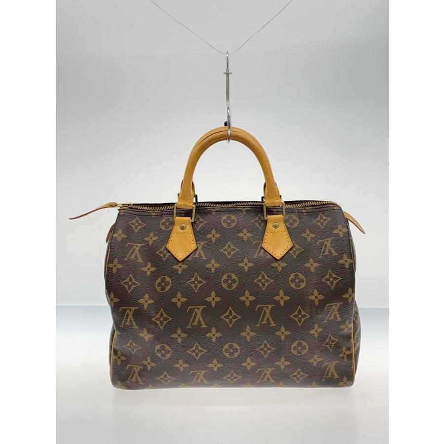 LOUIS VUITTON◆2)スピーディ30_モノグラム・キャンバス/PVC/BRW_2