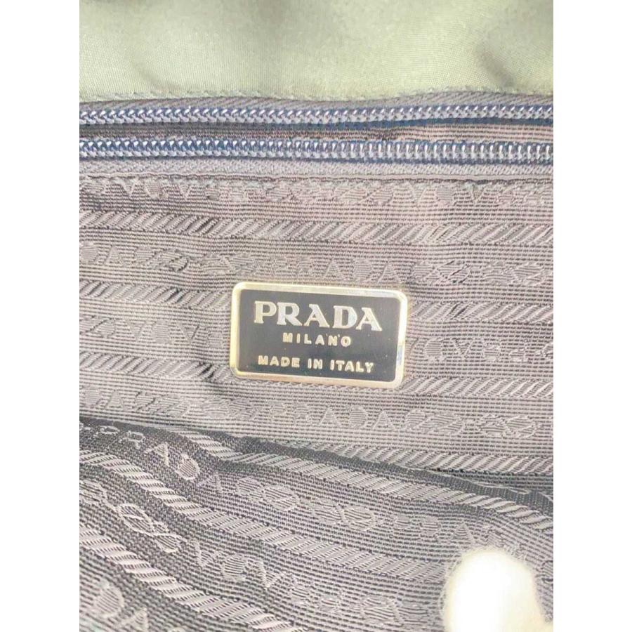 PRADA◇テスートナイロン/三角ロゴ/一部変色有/トートバッグ/ナイロン