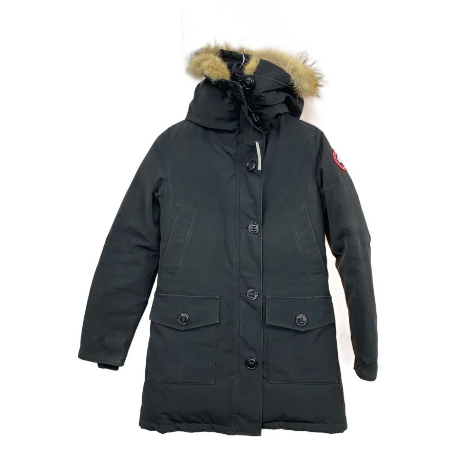 CANADA GOOSE◇BRONTE PARKA/ダウンジャケット/M/ポリエステル/BLK 