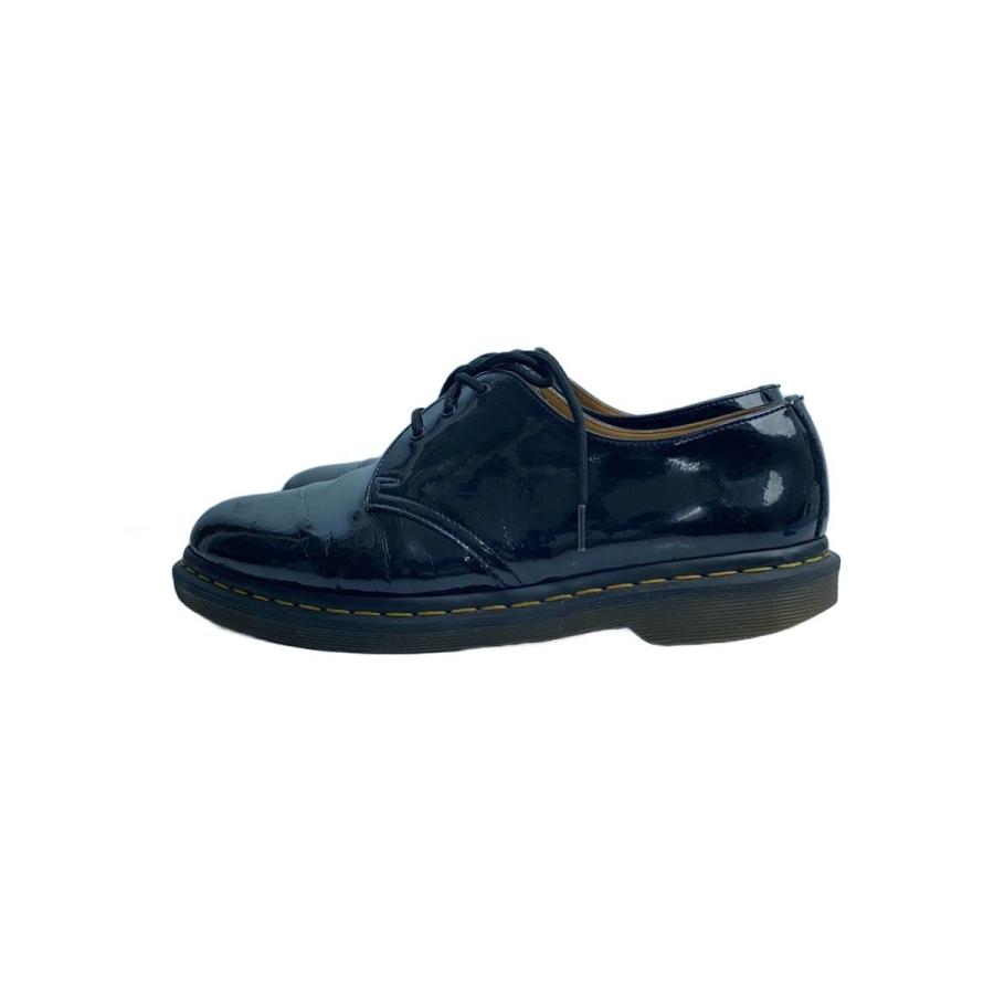 Dr.Martens◇3ホール/ドレスシューズ/UK9/BLK/パテントレザー/1461