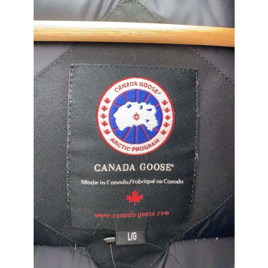 CANADA GOOSE◇ダウンベスト/L/ポリエステル/BLK/3339JMD// : セカンド