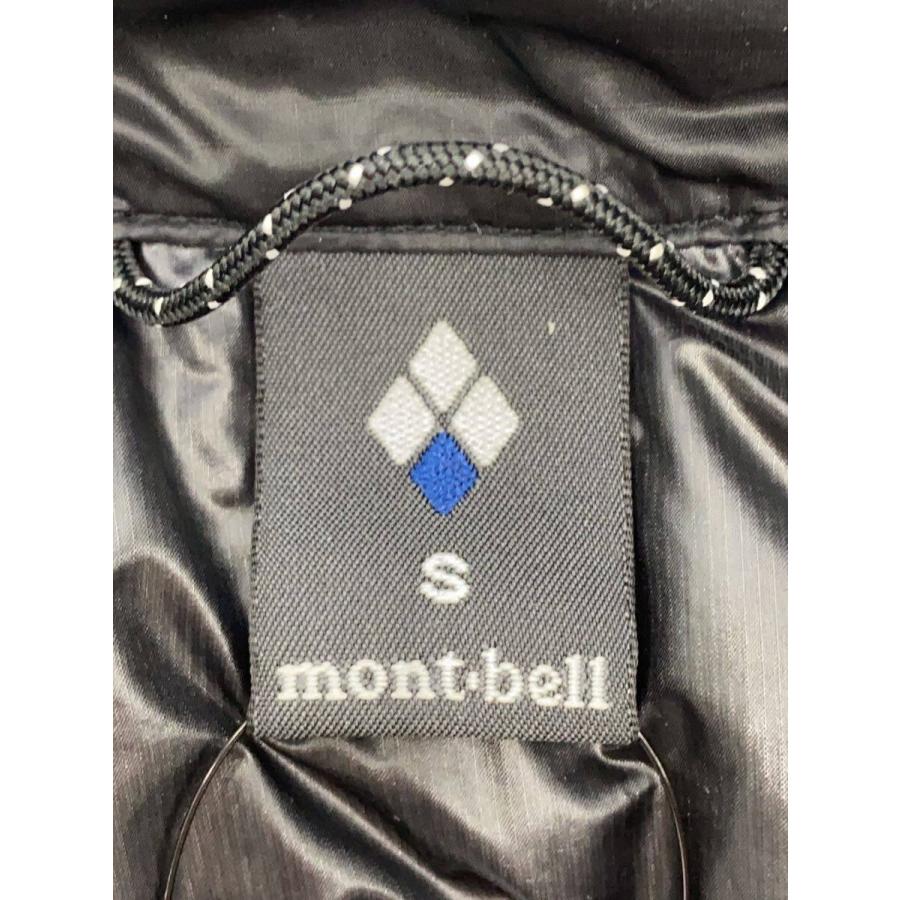 mont-bell◇ダウンベスト/S/ナイロン/BLK/無地/1101663// : セカンド