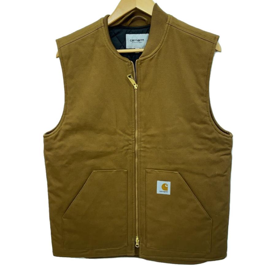 Carhartt◇ベスト/L/コットン/CML/無地 : セカンドストリート Carhartt◇ベスト/L/コットン/CML/無地 : セカンドストリート