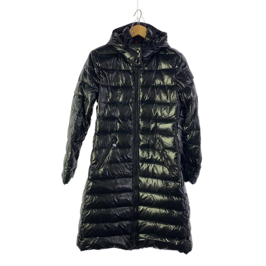 MONCLER◇ダウンジャケット/1/ナイロン/BLK// : セカンドストリート