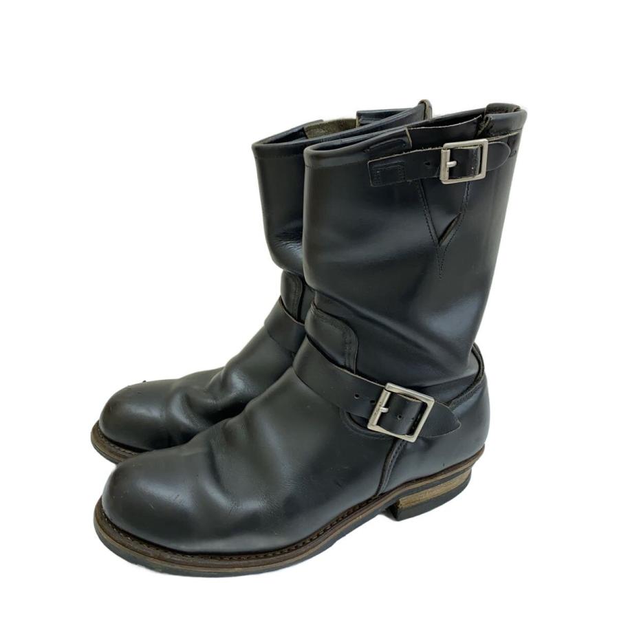 RED WING◇エンジニアブーツ・エンジニア/--/BLK/レザー// : セカンド