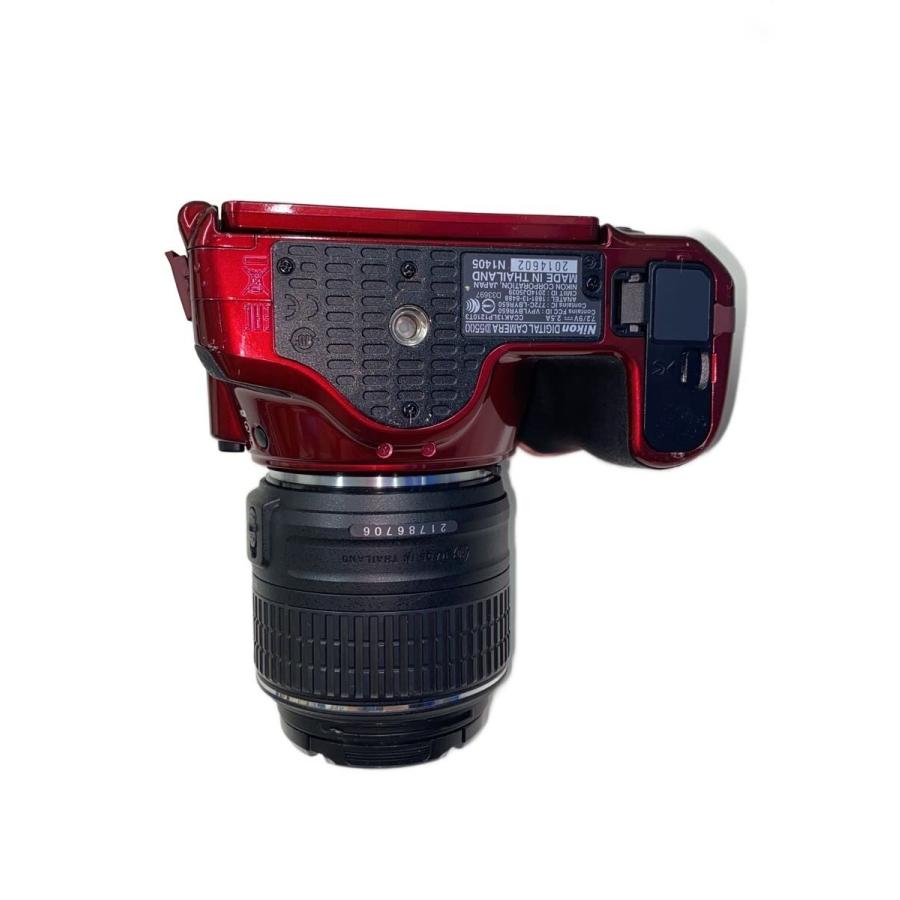 Nikon◇デジタル一眼カメラ D5500 ダブルズームキット [レッド