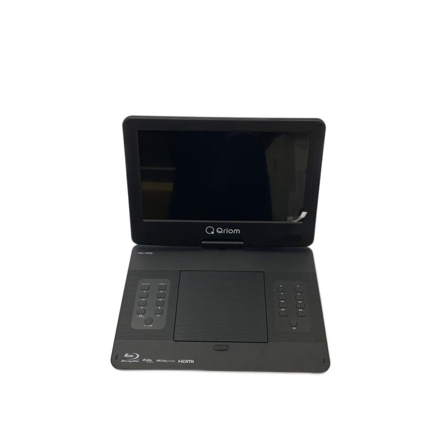 【未使用品】山善 Qriom TMB-L133R ブラック YAMAZEN(山善)◇ポータブルブルーレイプレーヤー Qriom キュリオム TMB