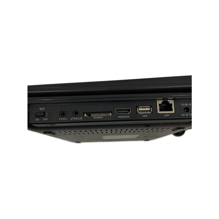 【未使用品】山善 Qriom TMB-L133R ブラック YAMAZEN(山善)◇ポータブルブルーレイプレーヤー Qriom キュリオム TMB