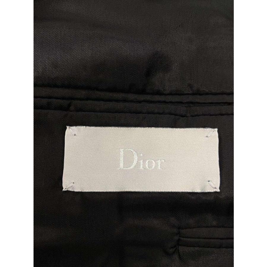 Christian Dior◇2B/センターベンツ/スーツ/52/ウール/BLK