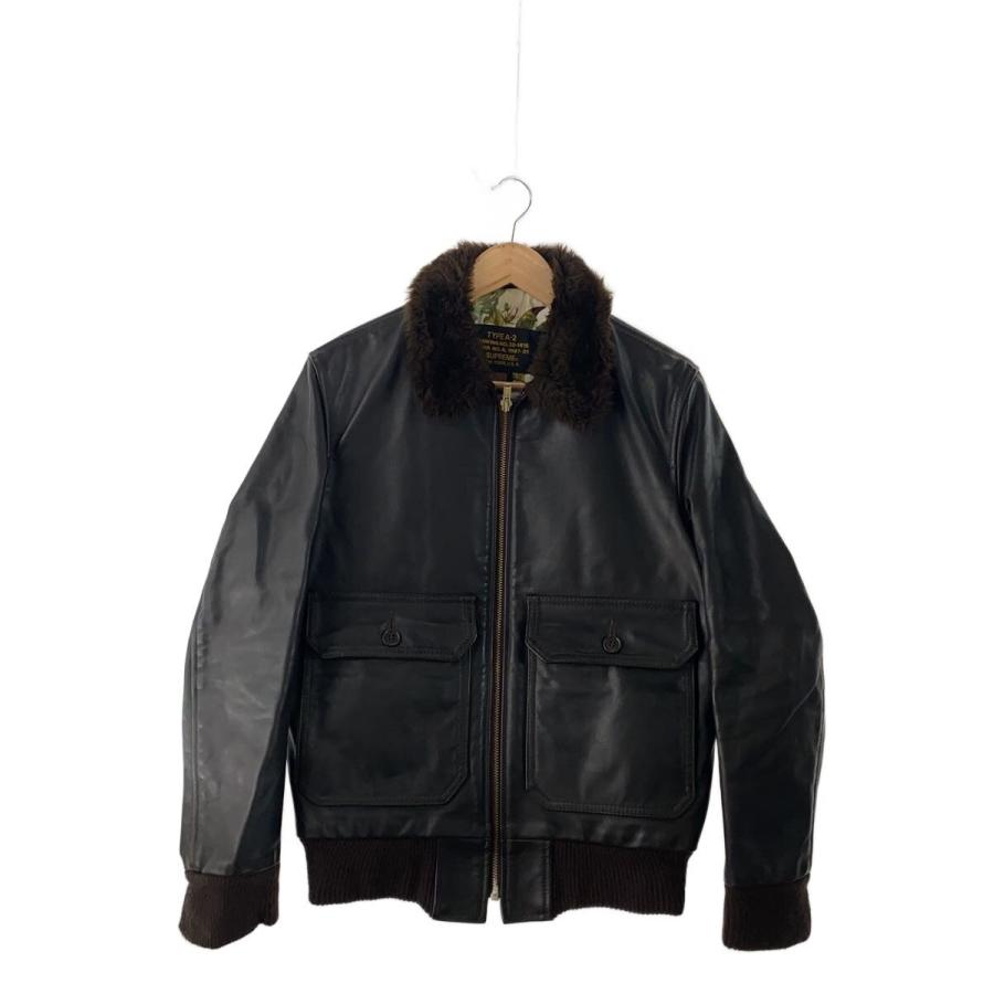 Supreme◆12SS/A-2/フライトジャケット/S/レザー