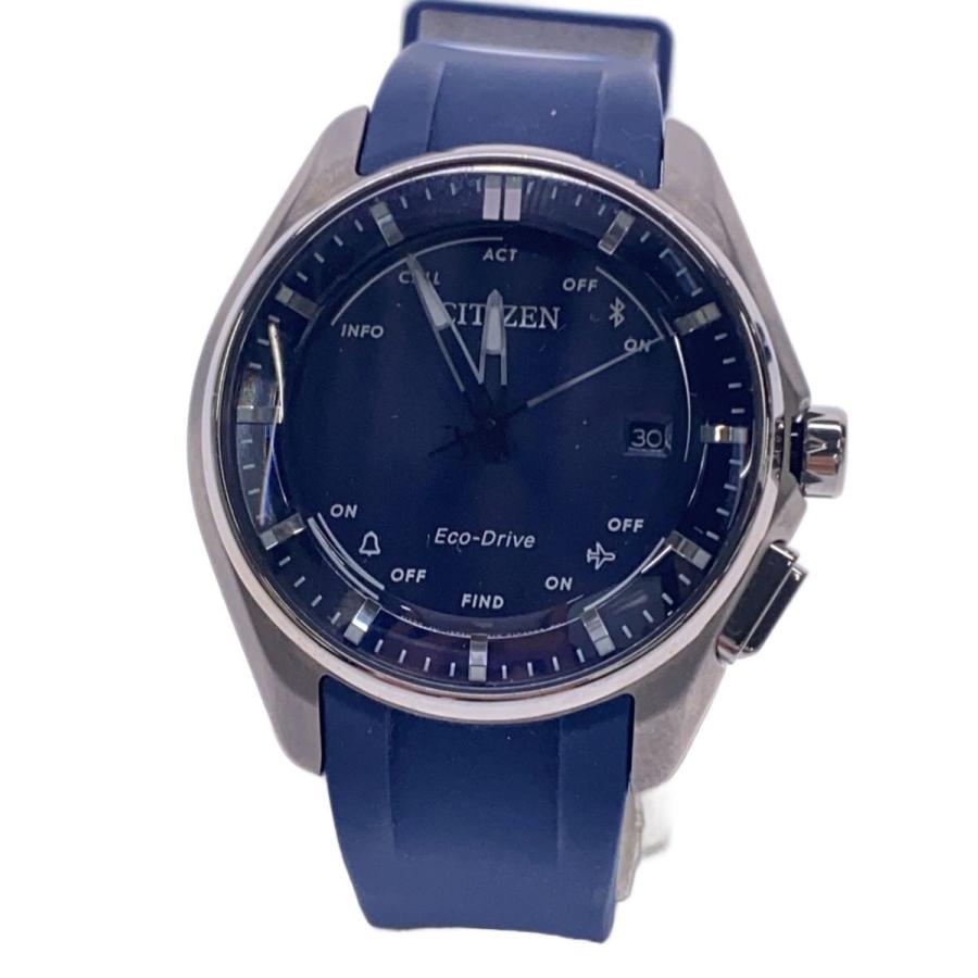CITIZEN◇Eco-Drive/ソーラー腕時計/アナログ/W410-S119758