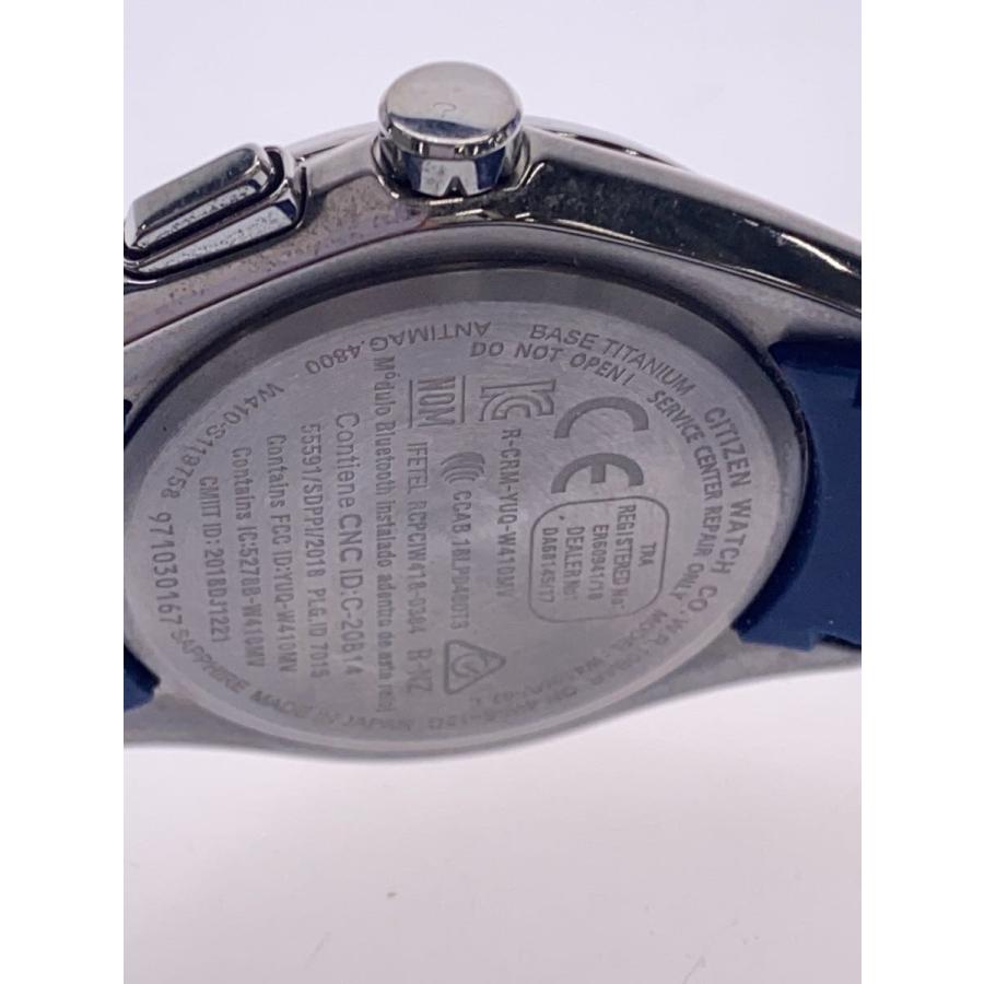 CITIZEN◇Eco-Drive/ソーラー腕時計/アナログ/W410-S119758
