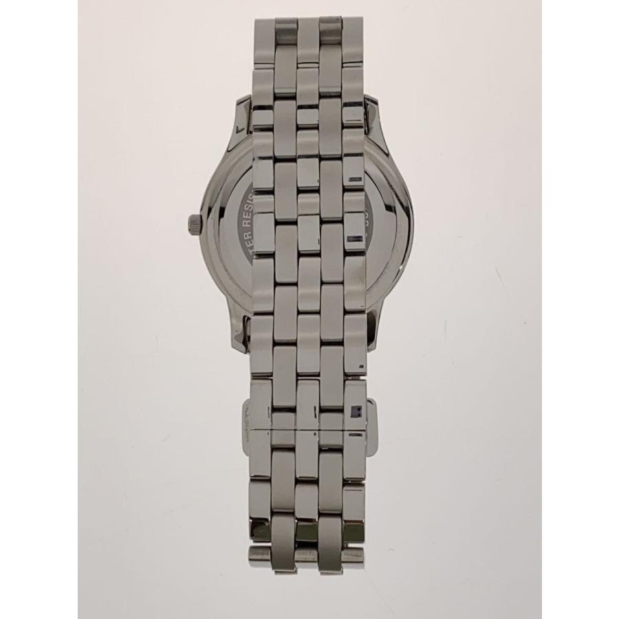 GUCCI アナログクォーツ腕時計 ブラック 5500M 稼働品 GUCCI◇クォーツ腕時計/アナログ/ステンレス/BLK/SLV/5500M : セカンド