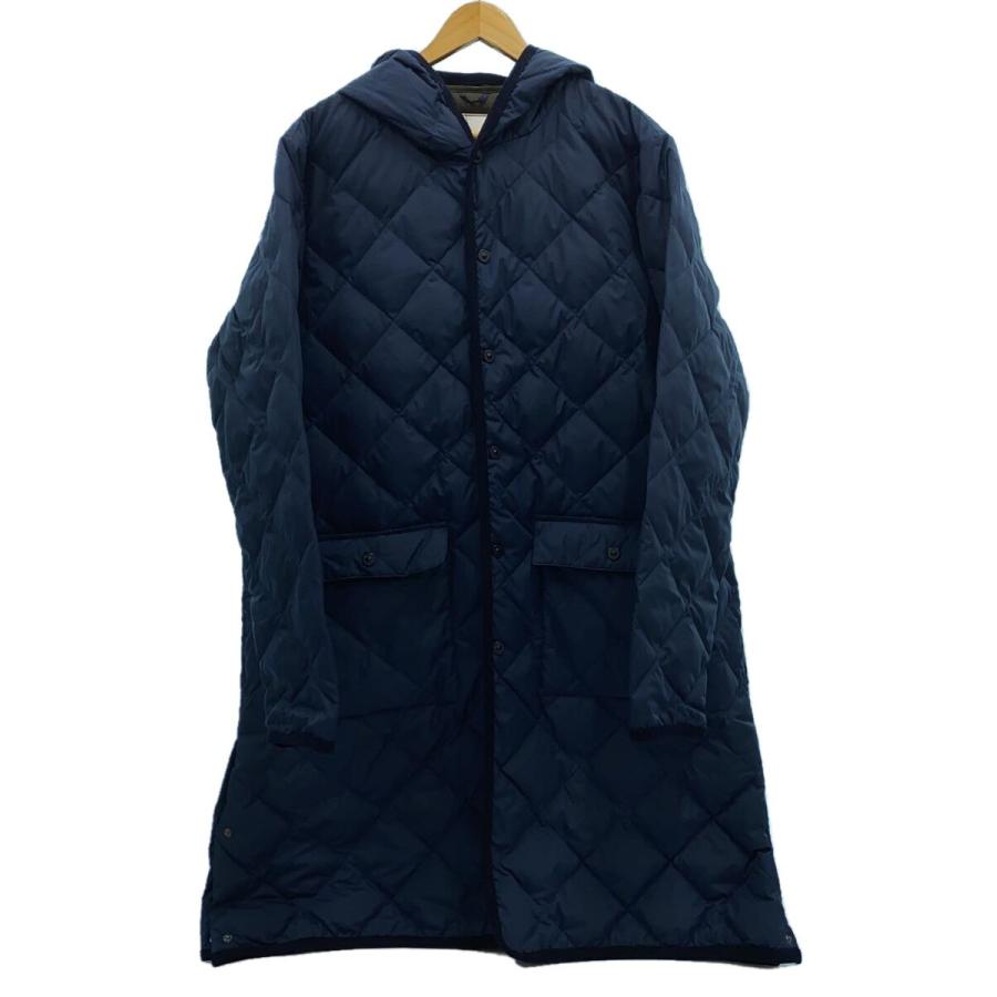 TAION◇ロングダウンジャケット/--/ポリエステル/NVY : セカンド