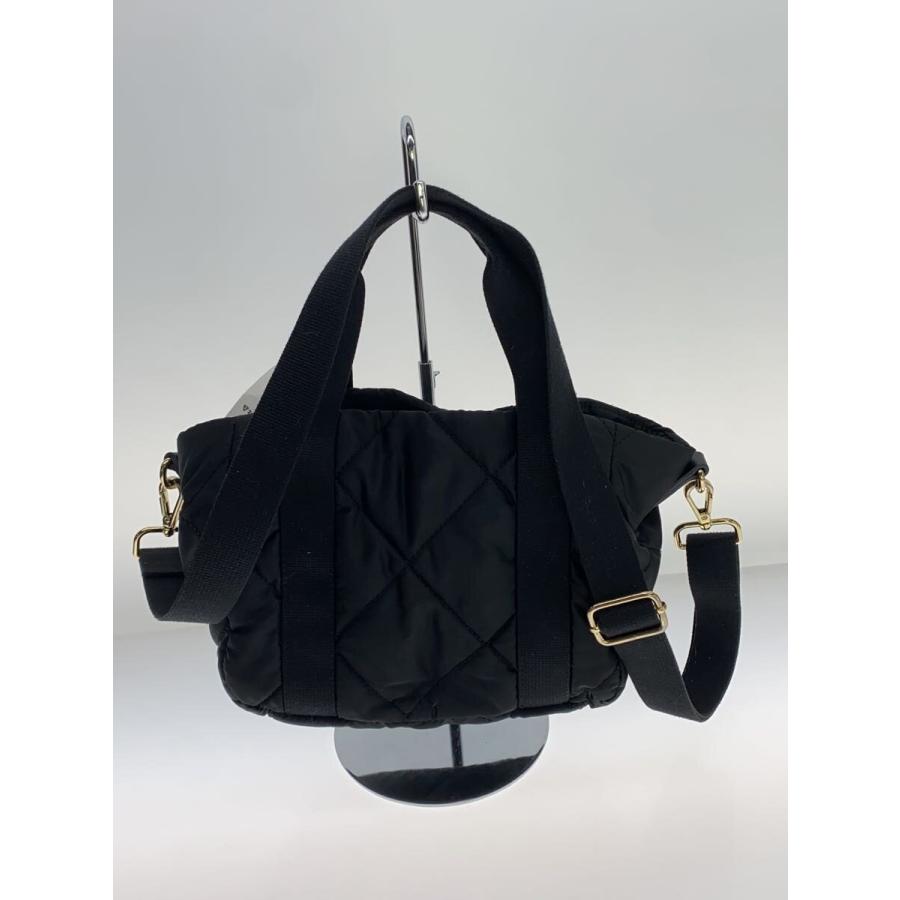 【美品】MARY QUANT ハンドバッグ キルティング ナイロン ブラック MARY QUANT Bag Book・MARY QUANT EPISODE・CUSTOMIZED TOUR