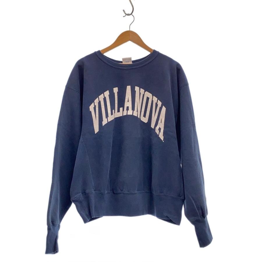 チャンピオンリバースウィーブ　90s L Champion◇90s リバースウィーブ/L/コットン/NVY/無地 : セカンド