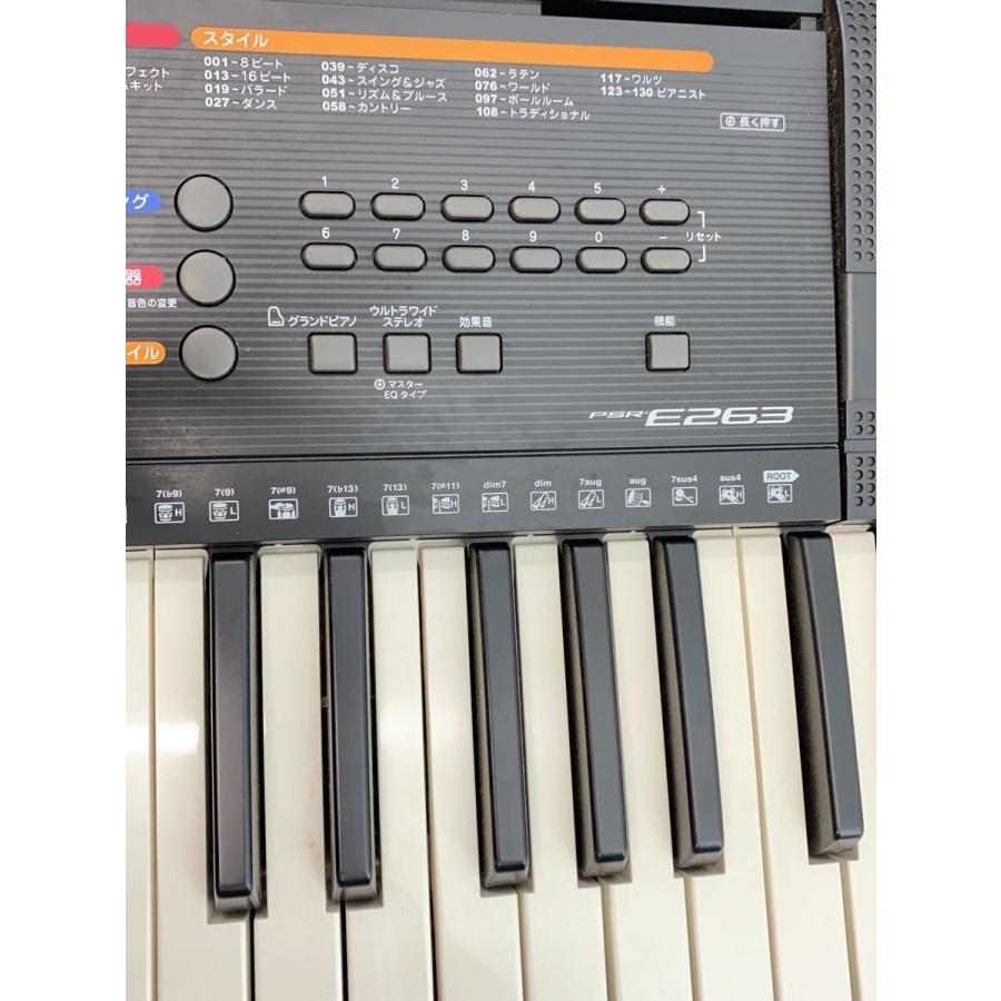 YAMAHA◇キーボード PSR-E263// : セカンドストリートYahoo!店 - 通販