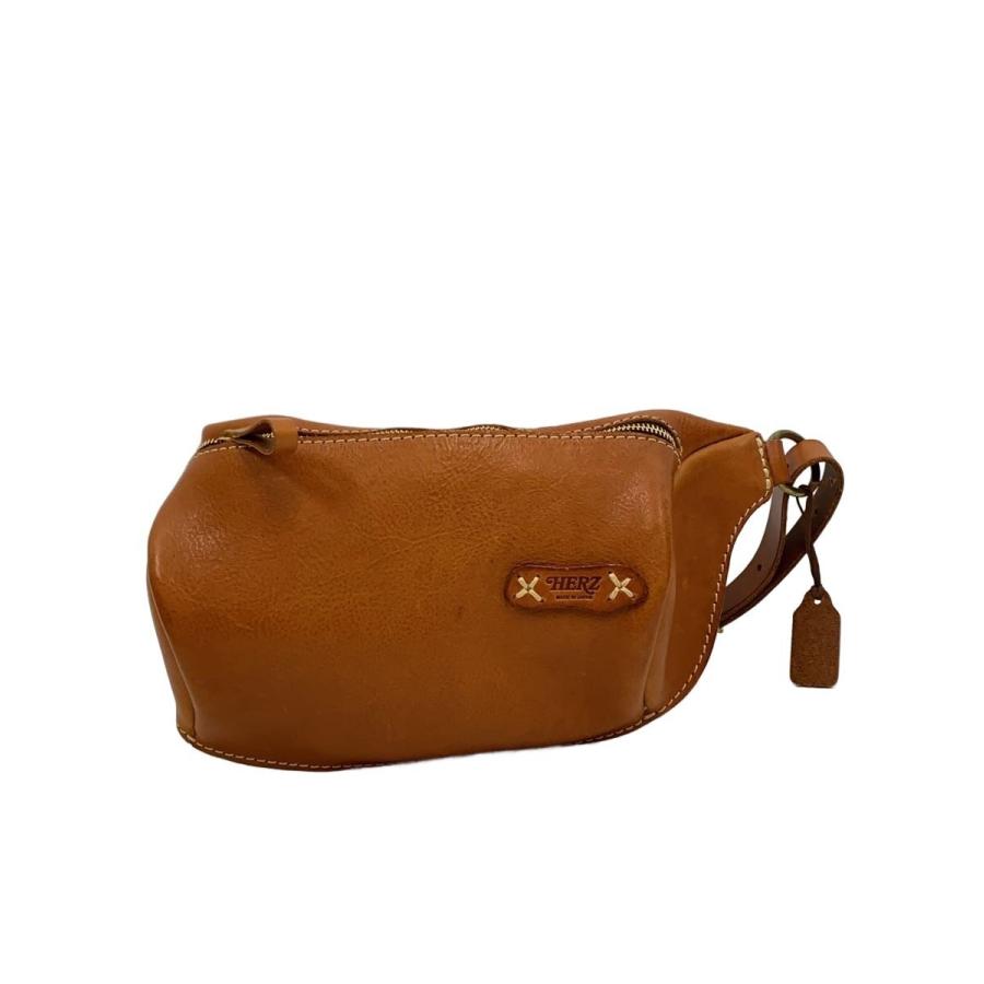 HERZ◇ショルダーバッグ/レザー/BRW : セカンドストリートYahoo!店