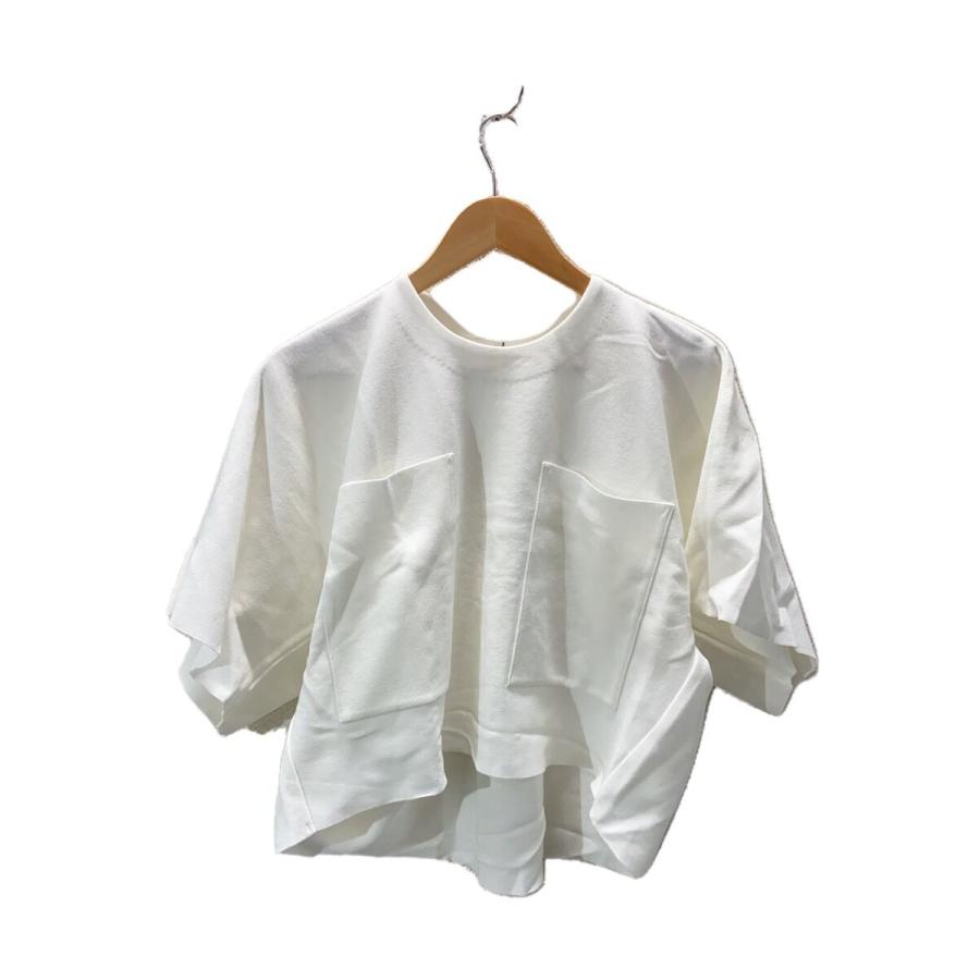 LOHEN/ローヘンミラノリブクロップドニット/ホワイト LOHEN/ローヘンミラノリブクロップドニット/ホワイト