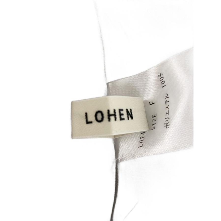 【LOHEN】ブライトダブルクロスレイヤードブラウス LOHEN◇ノースリーブブラウス/FREE/ポリエステル/GRY/ブライトダブル
