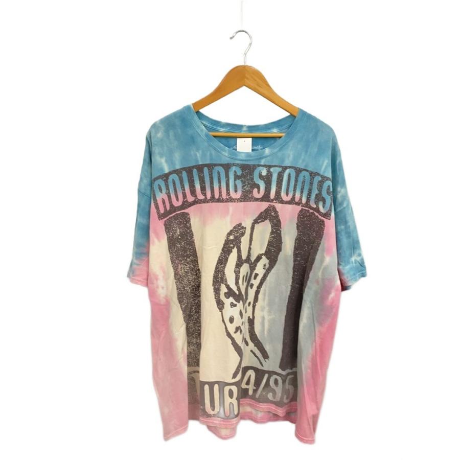 限定品 ローリングストーンズ Lee タイダイ Tシャツ 半袖 Tシャツ/--/コットン/The Rolling Stones/94-95tour/タイダイ