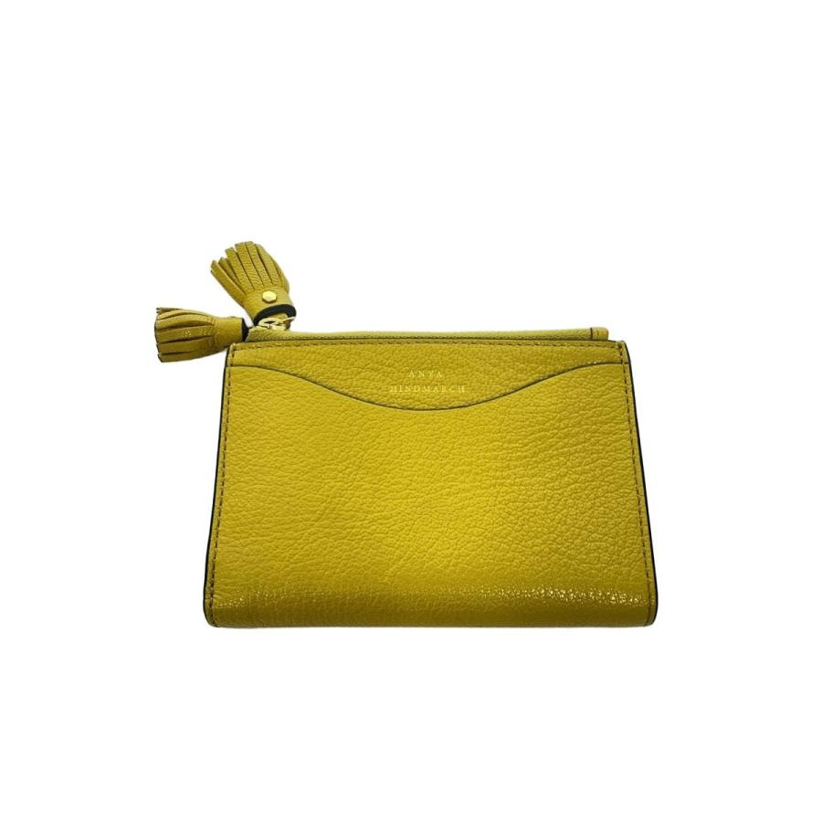 新品同様 ANYA HINDMARCH 二つ折り財布 ANYA HINDMARCH（アニヤ・ハインドマーチ） 二つ折り財布 Small Double