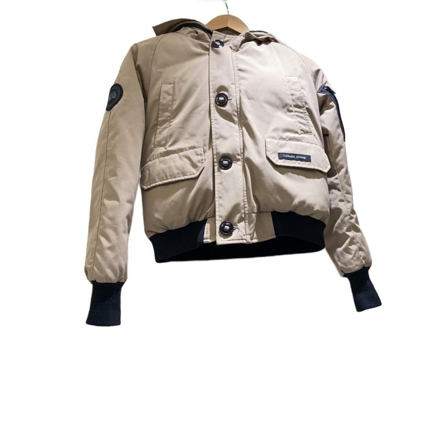 CANADA GOOSE◇CHILLIWACK PARKA/ダウンジャケット/S/ポリエステル/BEG 